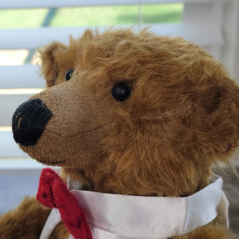 Vintage 1990 Tammies' Teddys' Primitive Mohair Teddy Bear Tammie Lawrence‎ 16